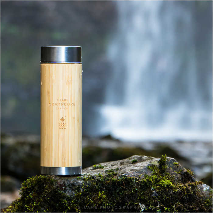 2024 Northcore Bamboo & Stainless Steel Flask 360ml NOCO97